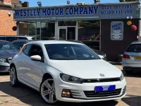 Used VW Scirocco R-line 184 HP (135 kW) 2017 White Coupe