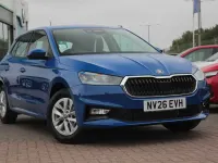 New Skoda Fabia SE 59 HP (43 kW) 2026 Energy blue Hatchback