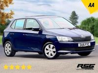 Used Skoda Fabia 60 HP (44 kW) 2016 Blue Hatchback