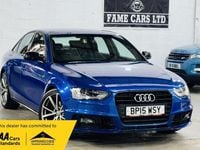 Used Audi A4 Black Edition 2015 Blue Sedan