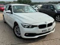 Begagnad BMW 320 Efficient Dynamics 2016 Vit Sedan