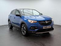 Used Vauxhall Grandland X SRi 130 HP (95 kW) 2019 Blue SUV