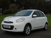 Used Nissan Micra Acenta 80 HP (58 kW) 2011 White Hatchback