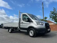 Used Ford Transit 130 HP (95 kW) 2021 Silver Cabriolet
