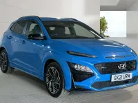 Used Hyundai Kona N Line 120 HP (88 kW) 2021 Blue SUV