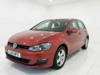 Used VW Golf VII Match 110 HP (80 kW) 2015 Red Hatchback