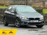 Used BMW 216 Sport Line 116 HP (85 kW) 2015 Mineral grey metallic Estate