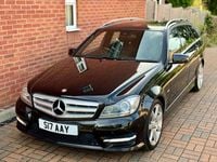 Begagnad Mercedes C250 Sport Edition 2011 Svart Kombi