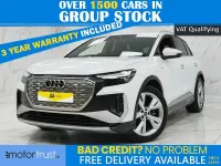 Used Audi Q4 e-tron S-Line 125 kW (170 HP) 2022 White SUV
