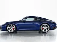 Used Porsche 911 Carrera 4S Chrono 450 HP (330 kW) 2021 Blue Coupe