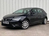 Used Seat Leon SE 110 HP (80 kW) 2016 Black Hatchback