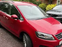 Used Seat Alhambra Comfort 150 HP (110 kW) 2018 Red MPV