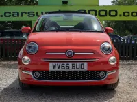 Used Fiat 500C Lounge 2016 Pink Cabriolet