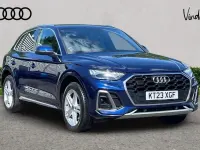Used Audi Q5 S-Line 261 HP (191 kW) 2023 Blue SUV