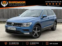 Used VW Tiguan SE 150 HP (110 kW) 2017 Blue SUV