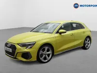 Used Audi A3 S-Line 2023 Yellow Sedan