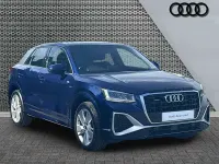 Used Audi Q2 S-Line 150 HP (110 kW) 2021 Blue SUV