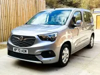 Used Vauxhall Combo S 130 HP (95 kW) 2020 Grey MPV