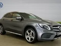 Usado Mercedes GLA220 AMG Line Premium 177 HP (130 kW) 2018 Cinzento SUV