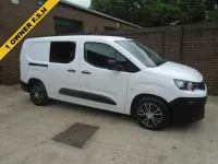 Used Peugeot Partner 131 HP (96 kW) 2021 White MPV