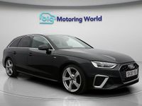 Used Audi A4 S-Line 161 HP (118 kW) 2020 Black Estate