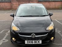 Used Vauxhall Corsa Design Edition 2016 Black Hatchback