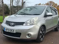 Używany Nissan Note N-TEC 2013 Srebrny Hatchback