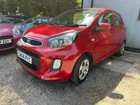 Used Kia Picanto Air 65 HP (47 kW) 2016 Red Hatchback
