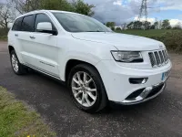 Used Jeep Grand Cherokee Summit 247 HP (181 kW) 2015 White SUV