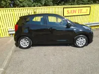 Used Kia Picanto 66 HP (48 kW) 2018 Black Hatchback