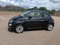 Used Fiat 500 Lounge 69 HP (50 kW) 2018 Black Hatchback
