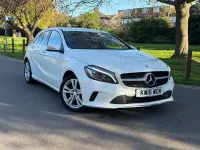 Begagnad Mercedes A200 Premium 136 HK (100 kW) 2016 Vit Halvkombi