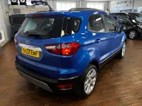 Used Ford Ecosport Titanium 125 HP (91 kW) 2022 Blue SUV