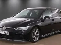 Used VW Golf VIII R-line 150 HP (110 kW) 2022 Black Hatchback