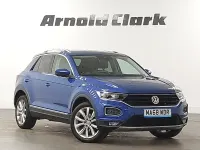 Used VW T-Roc SEL 115 HP (84 kW) 2018 Blue SUV