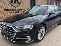 Used Audi A8 Comfort 2017 Blue Sedan