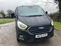 Used Ford Transit Custom Limited 130 HP (95 kW) 2021 Black Van