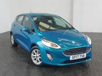 Używany Ford Fiesta Zetec 85 KM (62 kW) 2017 Niebieski Hatchback
