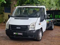 Used Ford Transit 140 HP (102 kW) 2007 White Cabriolet