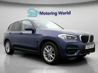 Used BMW X3 184 HP (135 kW) 2021 Blue SUV