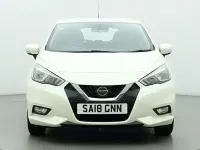 Usado Nissan Micra Acenta 71 CV (52 kW) 2018 Blanco Utilitario