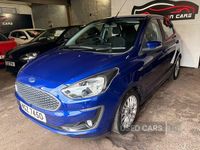 Used Ford Ka Plus Zetec 70 HP (51 kW) 2019 Blue Hatchback