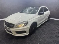 Used Mercedes A220 AMG 170 HP (125 kW) 2015 White Hatchback