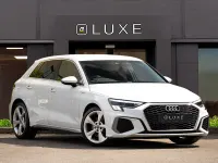Used Audi A3 S-Line 116 HP (85 kW) 2021 White Sedan