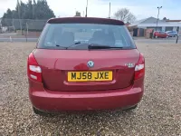 Usado Skoda Fabia 2008 Vermelho Citadino