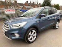 Used Ford Kuga Titanium 150 HP (110 kW) 2018 Blue SUV