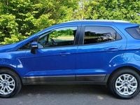 Used Ford Ecosport Zetec 2016 Blue SUV