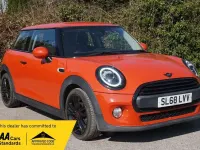 Used Mini ONE Hatch 102 HP (75 kW) 2018 Orange Hatchback
