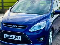 Used Ford C-MAX Titanium X 125 HP (91 kW) 2014 Blue MPV