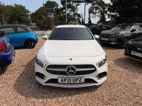 Used Mercedes A180 AMG line 116 HP (85 kW) 2021 White Hatchback